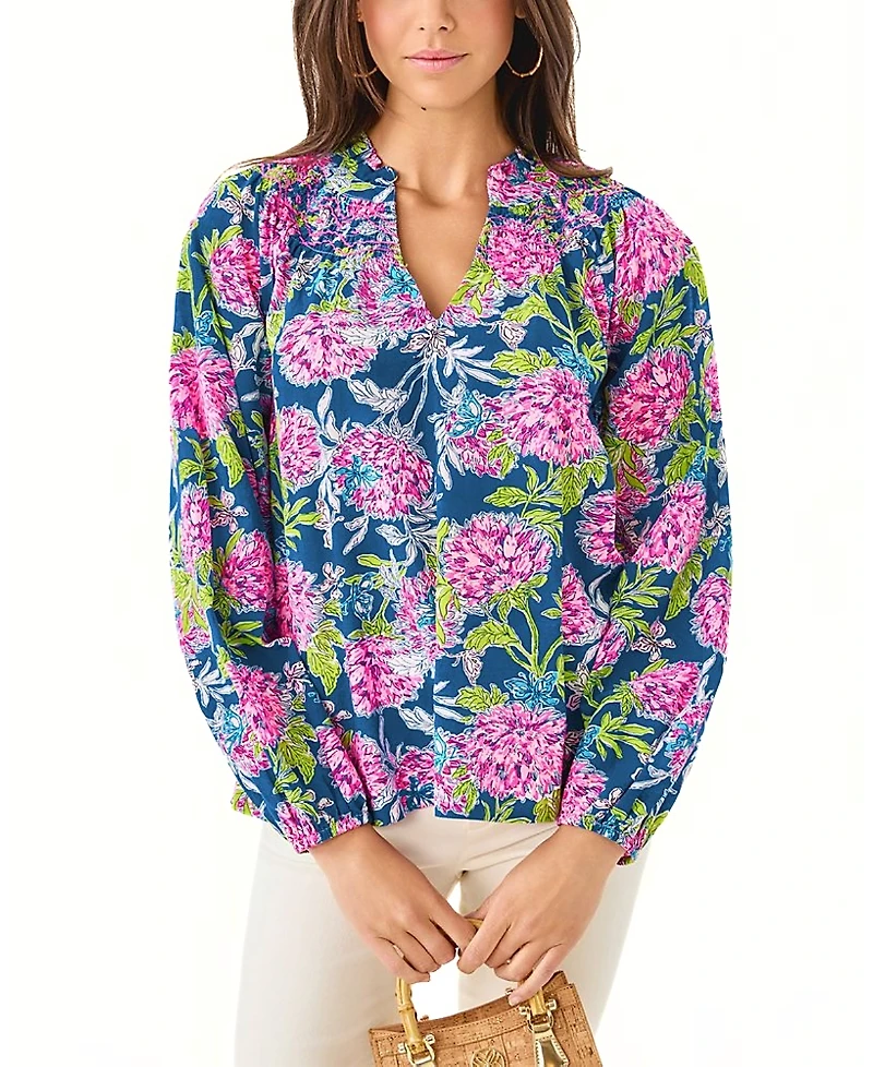 Lilly Pulitzer Lourdes Long Sleeve Top