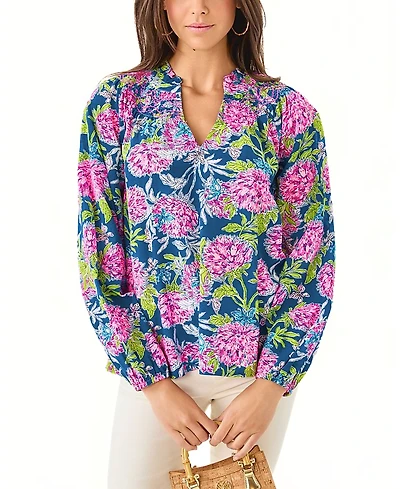 Lilly Pulitzer Lourdes Long Sleeve Top