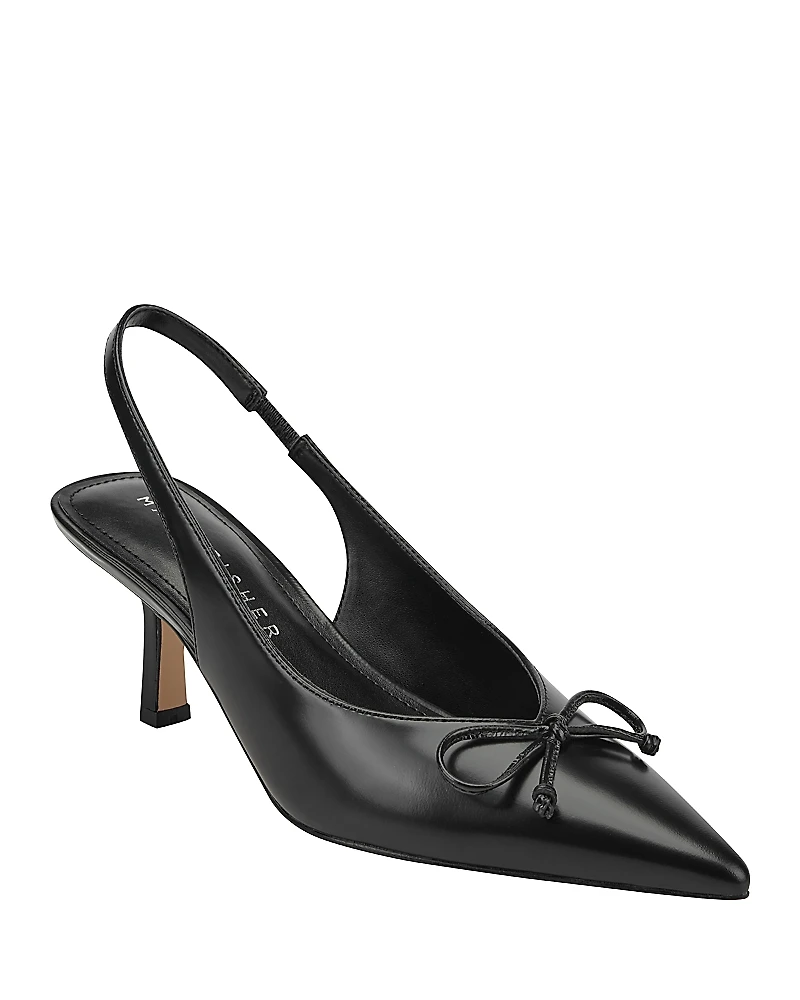 Marc Fisher Ltd. Women's Gretel Leather Slingback Pumps