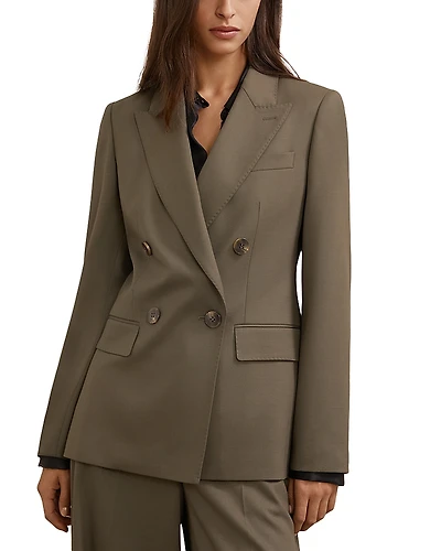 Reiss Solene Double Breasted Blazer