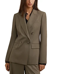 Reiss Solene Double Breasted Blazer