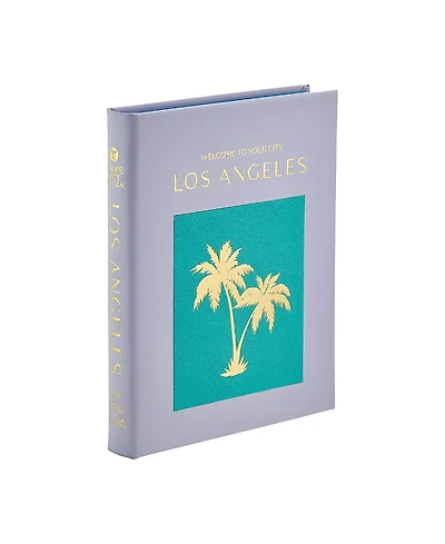 Graphic Image Trope Los Angeles Leather Bound Book