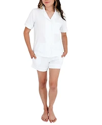Motette Cloud Stripe Bamboo Pajama Set