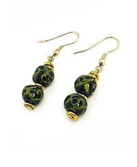 Kazuri Grass Jumper Earrings