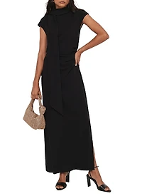 Mint Velvet Women's Bow Maxi Dress
