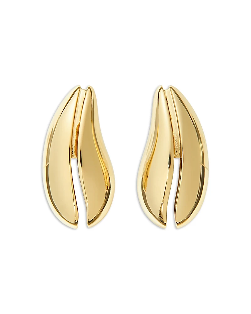 Tory Burch Mini Wave Drop Earrings