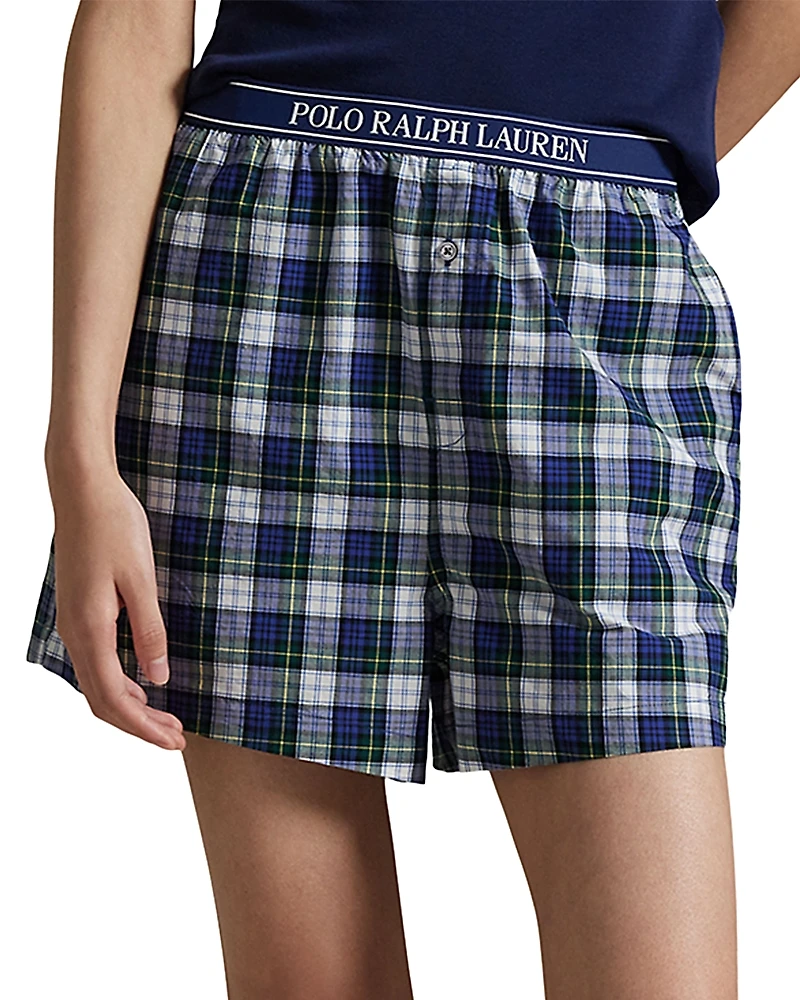 Lauren Ralph Plaid Boxer