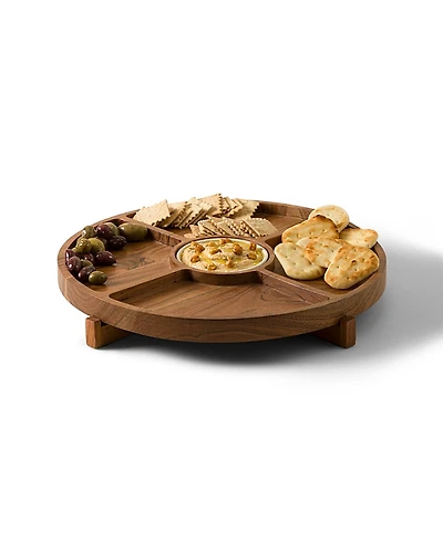 Uncommon Goods Flip & Dip Double-Sided Serving Board