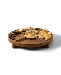 Uncommon Goods Flip & Dip Double-Sided Serving Board