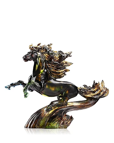 Liuli Excelsior Limited Edition Crystal Glass Sculpture