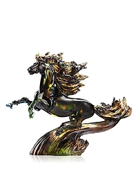 Liuli Excelsior Limited Edition Crystal Glass Sculpture