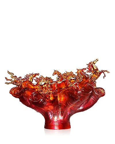 Liuli Blaze Limited Edition Crystal Glass Sculpture