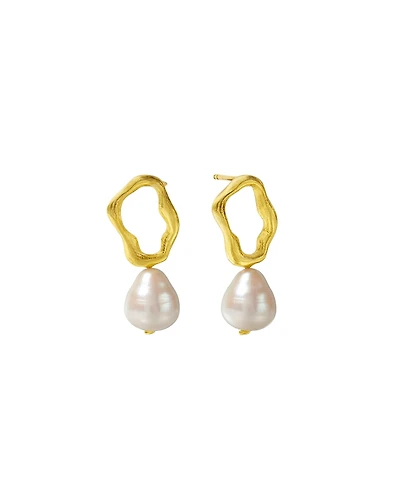 Ottoman Hands Lapis Star Stud Earrings