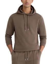 Reiss Fabien Long Sleeve Interlock Hoody