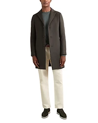 Reiss Gable Wool Blend Overcoat