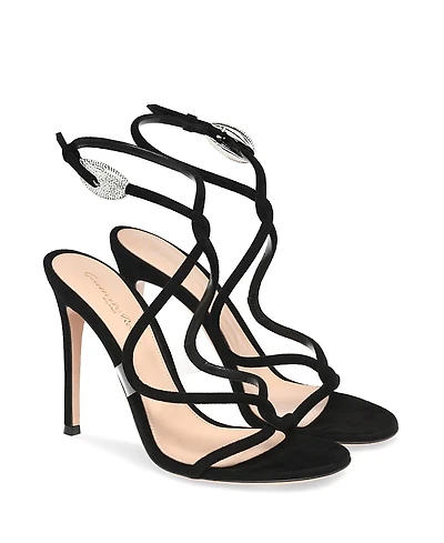 Gianvito Rossi Women's Mamba Crystal Sandal