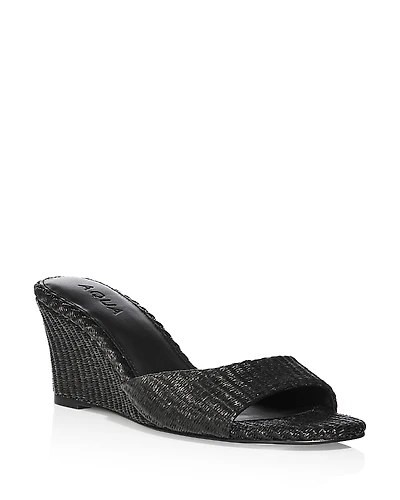Aqua Women's Katey Wedge Sandals - Exclusive