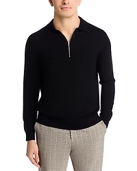 NN07 Sergio Quarter Zip Polo Sweater