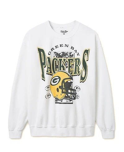 Junk Food Clothing Unisex Nfl Green Bay Packers Conversion Flea Market Crew Fleece
