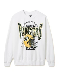 Junk Food Clothing Unisex Nfl Green Bay Packers Conversion Flea Market Crew Fleece