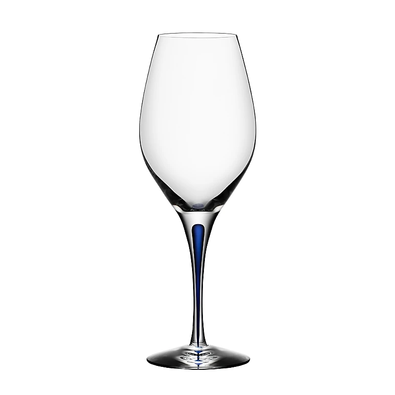 Orrefors Intermezzo Blue Wine Glass