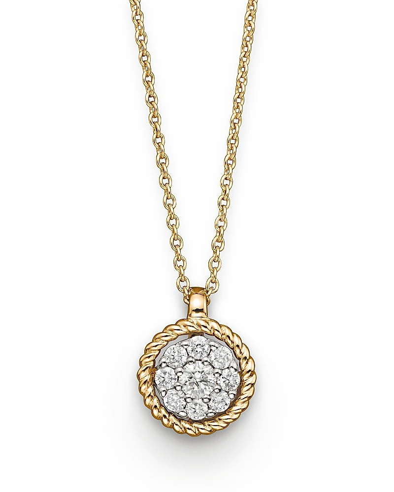 Diamond Cluster Pendant