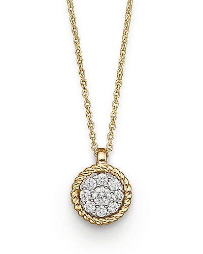 Diamond Cluster Pendant