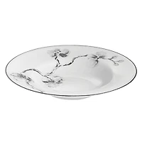 Michael Aram Black Orchid Rimmed Bowl