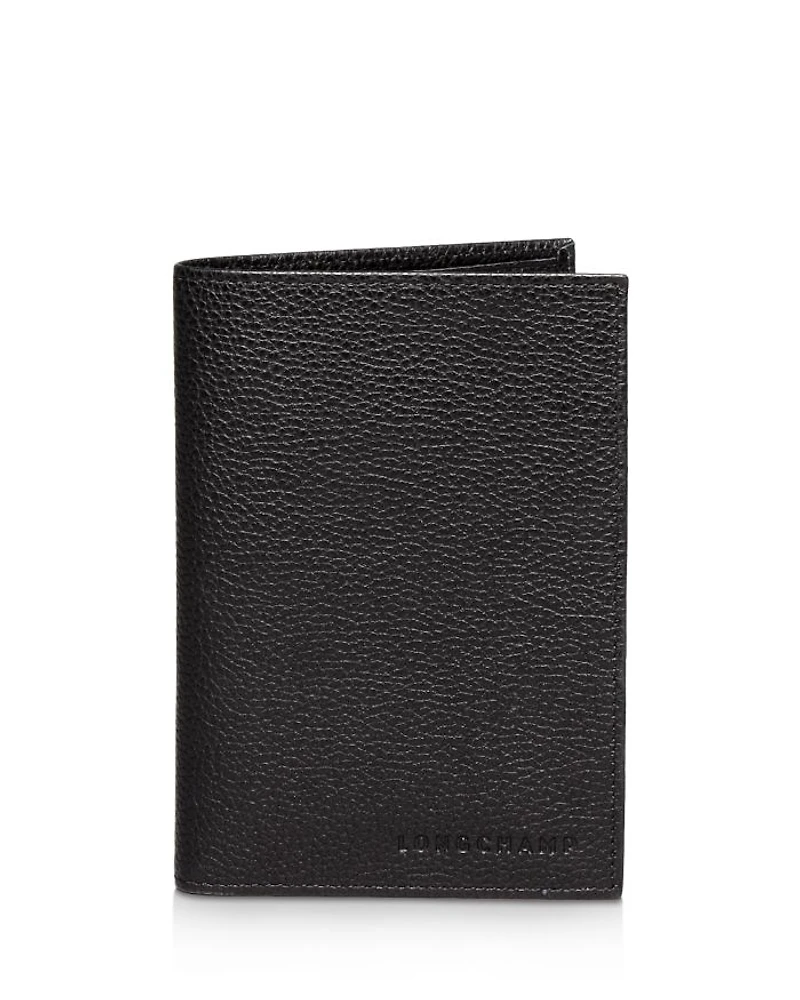 Le Foulonné Leather Passport Wallet