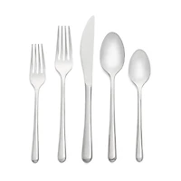 Cambridge Silversmiths Samantha Mirror 20-Piece Flatware Set