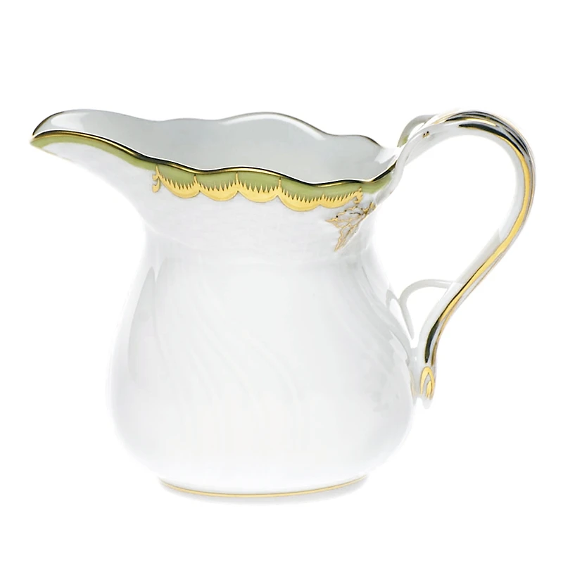 Herend Princess Victoria Green Creamer