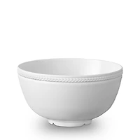 L'Objet Soie Tressee White Cereal Bowl