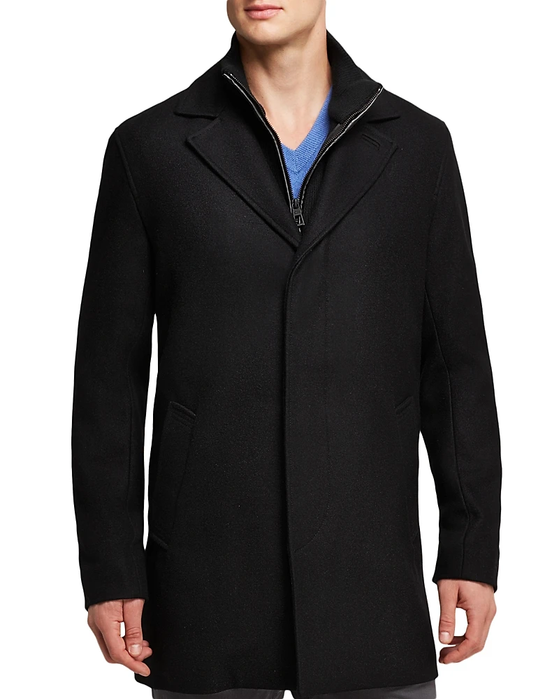 Cole Haan Melton Classic Topper Coat