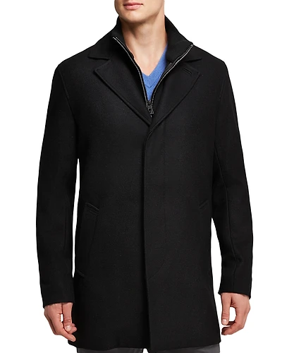 Cole Haan Melton Classic Topper Coat