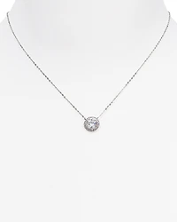 Nadri Circle Pendant Necklace, 16