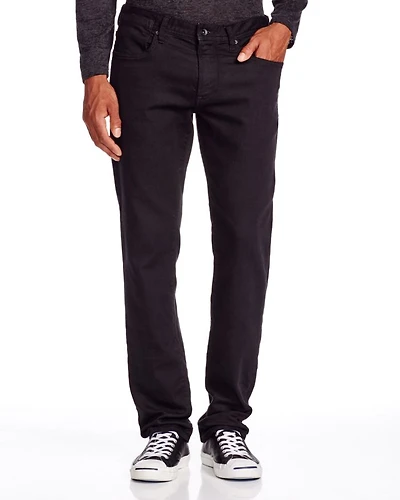 J701 Straight Fit Jeans Black