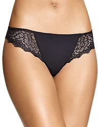 Simone Perele Caresse Lace-Side Cheeky Tanga