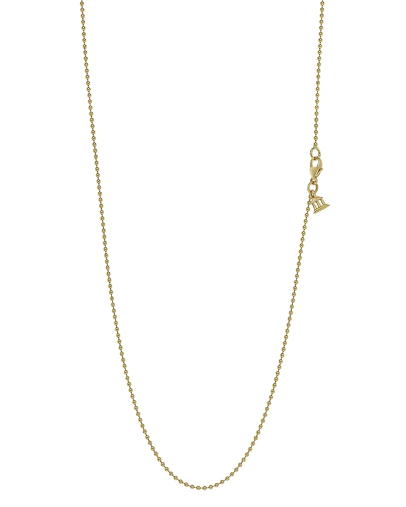 Temple St. Clair 18K Yellow Gold Ball Chain, 16