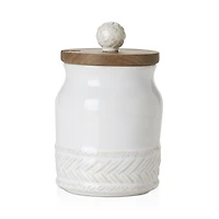 Juliska Le Panier Whitewash Sugar Pot