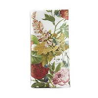 Field of Flowers White Napkin