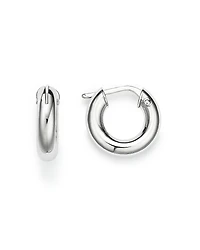 Roberto Coin 18K White Gold Hoop Earrings