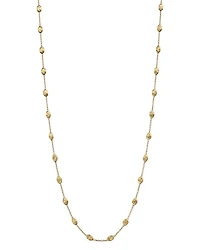 18K Gold Siviglia Small Bead Necklace, 39"