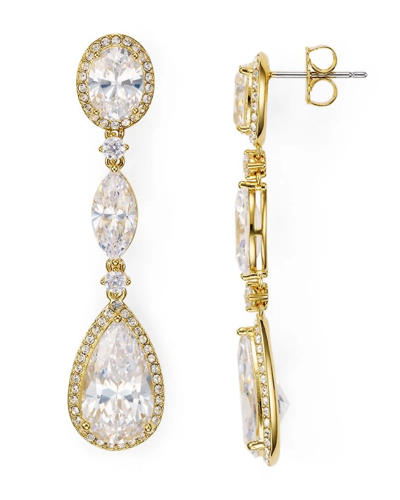 Oval Drop Earrings