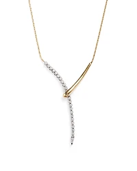 Diamond Y Necklace