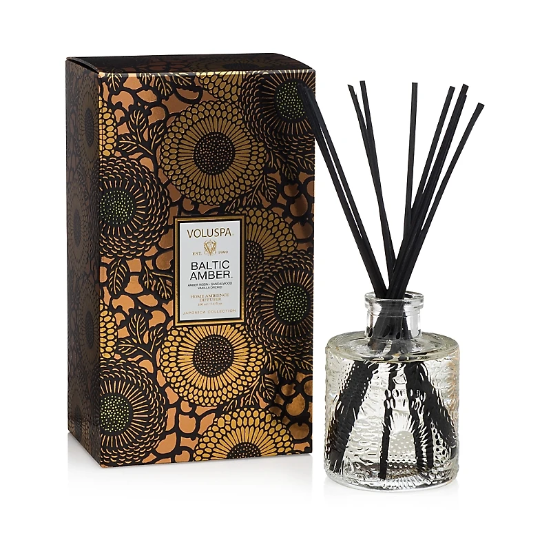 Voluspa Baltic Amber Reed Diffuser, 3.4 oz