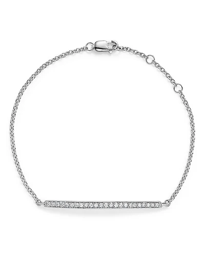 Diamond Bar Bracelet