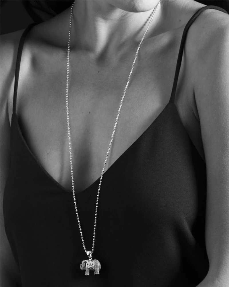 LAGOS Rare Wonders Elephant Pendant Necklace, 34"