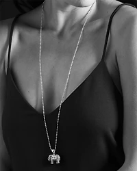 LAGOS Rare Wonders Elephant Pendant Necklace, 34"