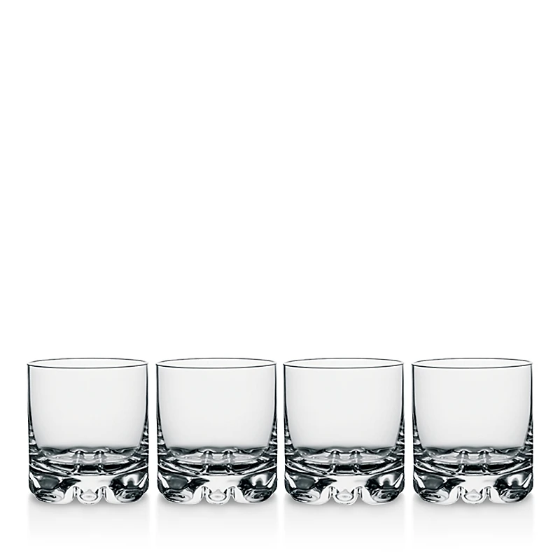 Orrefors Erik Double Old Fashioned Glass, Set of 4