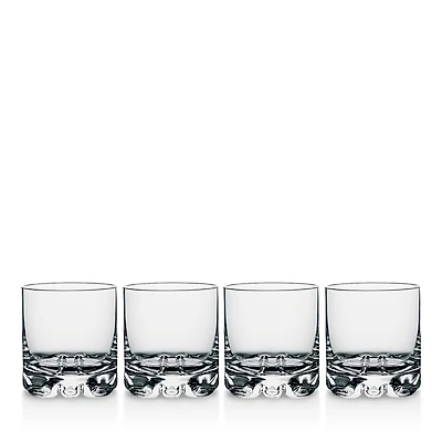 Orrefors Erik Double Old Fashioned Glass, Set of 4